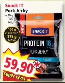 Norma Snack !T Pork Jerky nabídka