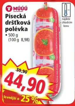 Norma Písecká dršťková polévka nabídka