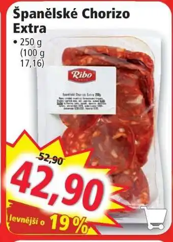 Norma Španělské Chorizo Extra nabídka