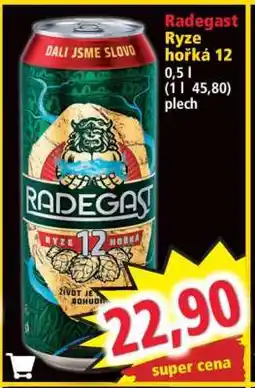 Norma RADEGAST RYZÍ HOŘKÁ 12 nabídka