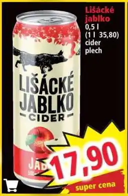 Norma Lišácké jablko nabídka