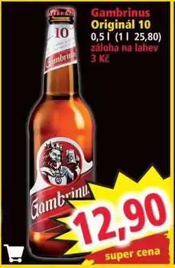 Norma Gambrinus Originál 10 nabídka