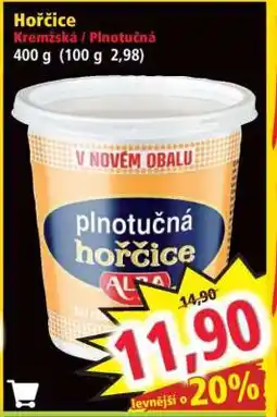 Norma Hořčice nabídka
