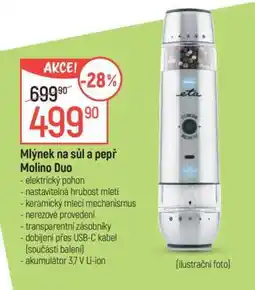 Globus Mlýnek na sůl a pepř Molino Duo nabídka