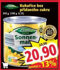 Norma Kukuřice bez přidaného cukru nabídka