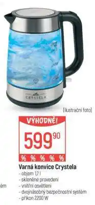 Globus Varná konvice Crystela nabídka