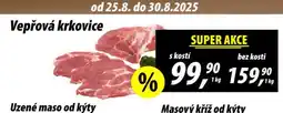 ZEMAN Vepřová krkovice s kostí nabídka