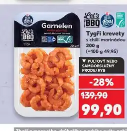 Kaufland Tygří krevety nabídka