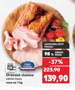 Kaufland Oravská slanina nabídka