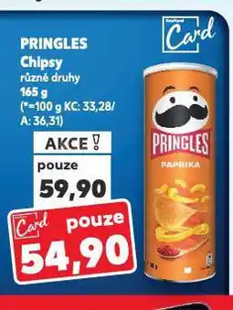 Kaufland Pringles chipsy nabídka