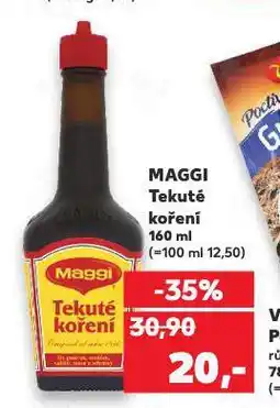 Kaufland Maggi tekuté koření nabídka