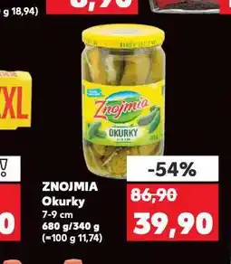 Kaufland Znojmia okurky nabídka