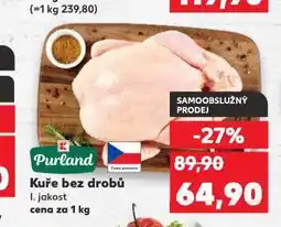 Kaufland Kuře bez drobů nabídka