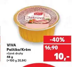 Kaufland Viva krém nabídka