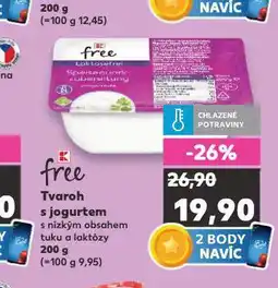 Kaufland Tvaroh s jogurtem nabídka