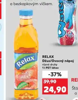 Kaufland Relax džus/nektar nabídka