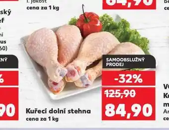 Kaufland Kuřecí dolní stehna nabídka