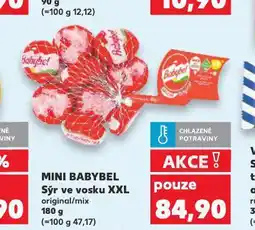 Kaufland Mini babybel sýr nabídka