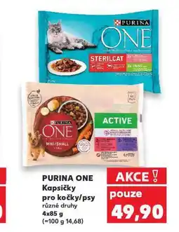 Kaufland Purina one kapsičky pro kočky nabídka