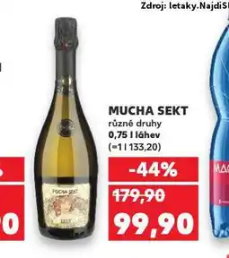 Kaufland Mucha sekt nabídka