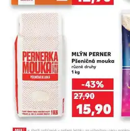 Kaufland Mlýn perner pšeničná mouka nabídka