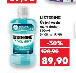 Kaufland Listerine ústní voda nabídka