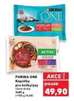 Kaufland Purina one kapsičky pro psy nabídka