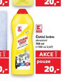 Kaufland Čisticí krém nabídka