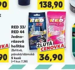 Kaufland Red 33 jednorázová holítka nabídka