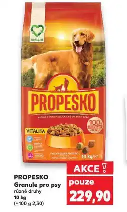 Kaufland Propesko granule pro psy nabídka
