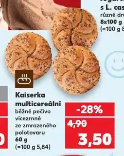 Kaufland Kaiserka multicereální nabídka