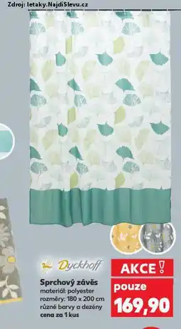 Kaufland Sprchový závěs nabídka