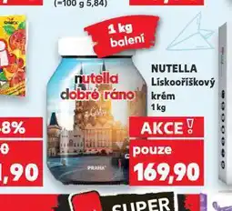 Kaufland Nutella nabídka