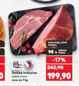 Kaufland Selská krkovice nabídka