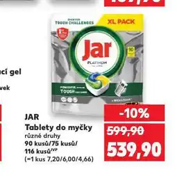 Kaufland Jar tablety do myčky nabídka