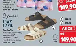 Kaufland Pantofle nabídka