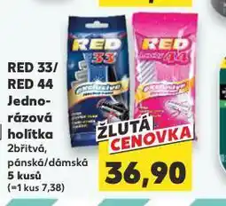 Kaufland Red 44 jednorázová holítka nabídka