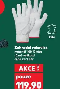 Kaufland Zahradní rukavice nabídka