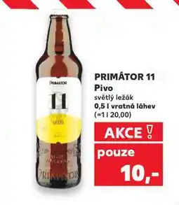 Kaufland Pivo primátor nabídka