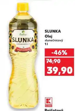 Kaufland Slunka olej nabídka