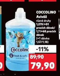 Kaufland Coccolino aviváž nabídka