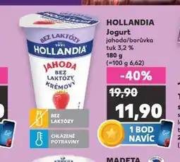 Kaufland Hollandia jogurt nabídka