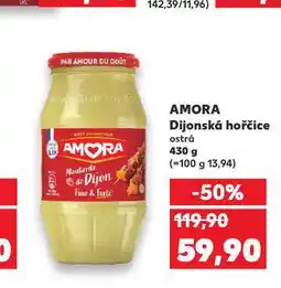 Kaufland Amora dijonská hořčice nabídka