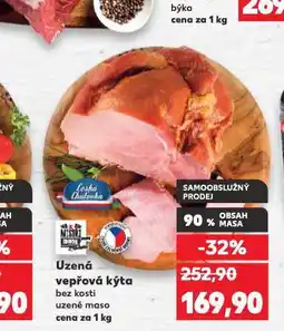 Kaufland Uzená vepřová kýta nabídka