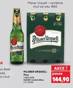Kaufland Pivo pilsner urquell nabídka