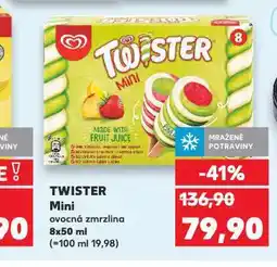 Kaufland Twister zmrzlina nabídka