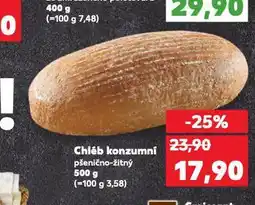 Kaufland Chléb konzumní nabídka