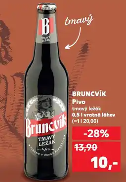 Kaufland Pivo bruncvík nabídka
