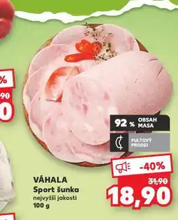 Kaufland Váhala sport šunka nabídka