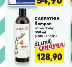 Kaufland Carpathia šampon nabídka
